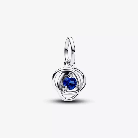 (imagen para) Charm Colgante Pandora Círculo Eternity Azul - 793125C09