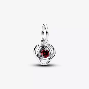 Charm Colgante Pandora Círculo Eternity Rojo - 793125C01 (imagen para) Charm Colgante Pandora Círculo Eternity Rojo - 793125C01
