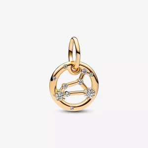 Charm Colgante Pandora del Zodiaco Leo - 762725C01 (imagen para) Charm Colgante Pandora del Zodiaco Leo - 762725C01