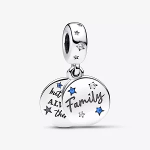 (imagen para) Charm Colgante Pandora Doble Amor de Familia - 792987C01
