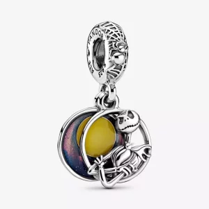 (imagen para) Charm Colgante Pandora Doble Pesadilla Antes de Navidad de Disney - 799148C01