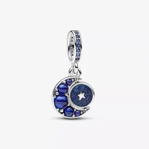 (imagen para) Charm Colgante Pandora Giratorio Luna Brillante - 792979C01