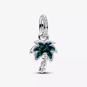 (imagen para) Charm Colgante Pandora Palmera Verde Opalescente - 793352C01