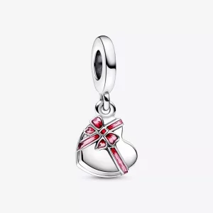 (imagen para) Charm Colgante Pandora Regalo de Caja de Bombones Que Se Puede Abrir - 792587C01