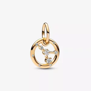 Charm Colgante Pandora Zodiaco Cáncer - 762708C01 (imagen para) Charm Colgante Pandora Zodiaco Cáncer - 762708C01