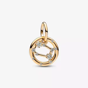 Charm Colgante Pandora Zodiaco Géminis - 762711C01 (imagen para) Charm Colgante Pandora Zodiaco Géminis - 762711C01