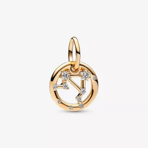 Charm Colgante Pandora Zodiaco Libra - 762712C01 (imagen para) Charm Colgante Pandora Zodiaco Libra - 762712C01
