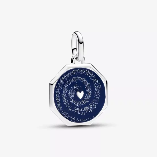 (imagen para) Charm Medallón Corazón Galaxia Pandora ME - 793040C01