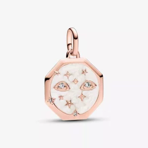 (imagen para) Charm Medallón Ojos Brillantes Pandora ME - 783036C01
