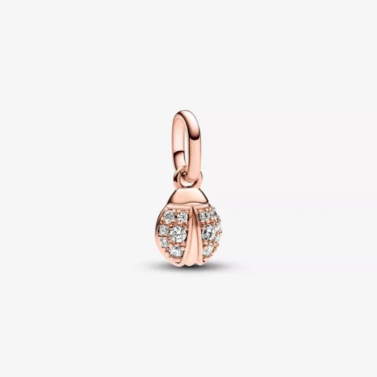 (imagen para) Charm Mini Colgante Mariquita de la Suerte Pandora ME - 783043C01