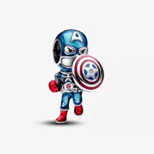 (imagen para) Charm Pandora Capitán América de Los Vengadores de Marvel - 793129C01