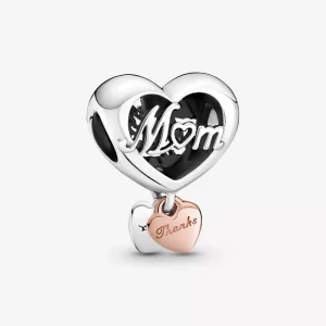(imagen para) Charm Pandora Corazón Gracias Mamá - 789372C00