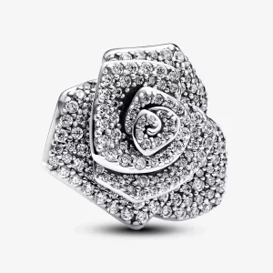 (imagen para) Charm Pandora Rosa Grande Brillante Floreciendo - 793245C01