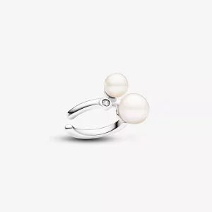 (imagen para) Ear Cuff Pandora Dúo de Perlas Cultivadas de Agua Dulce - 293151C01