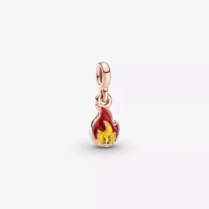 (imagen para) Mini Charm Colgante Llama Ardiente Pandora ME - 789690C01