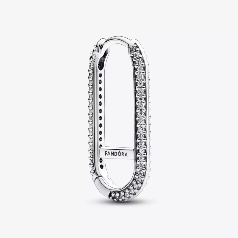 (imagen para) Pendiente Link Grande Pavé Pandora ME - 292796C01