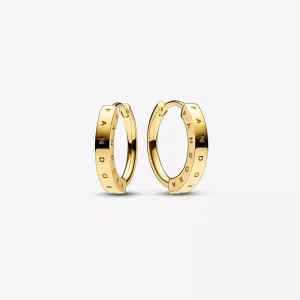 (imagen para) Pendientes de Aro Pandora Signature I-D - 252228C00