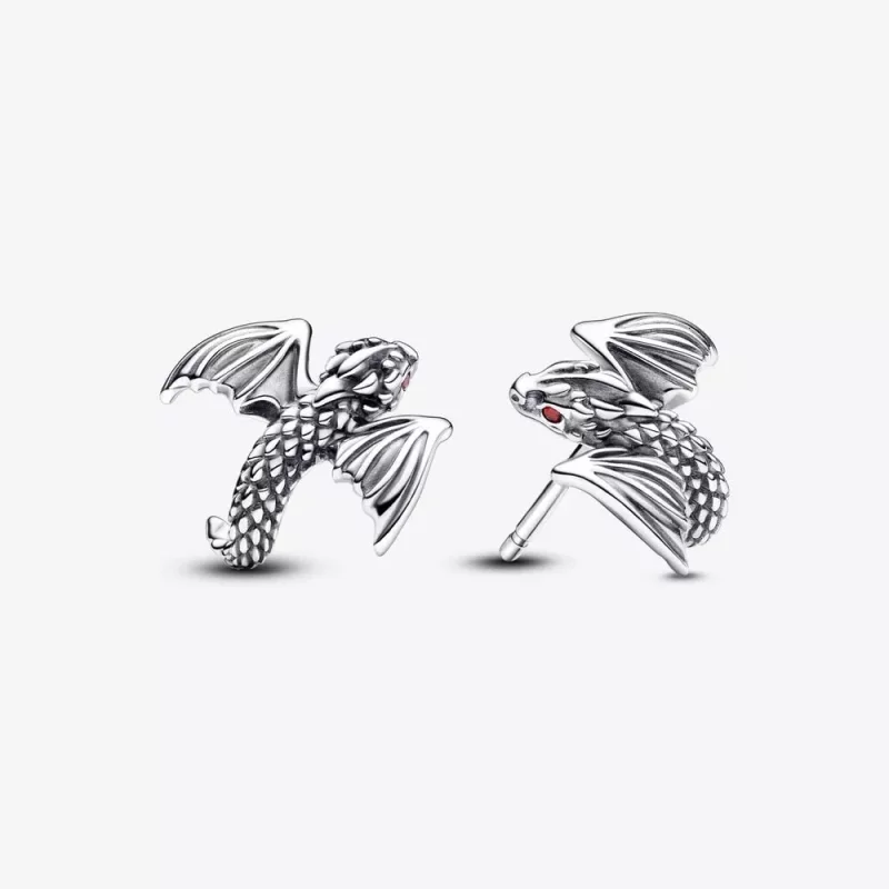 (imagen para) Pendientes Pandora de Botón Dragón Curvado de Juego de Tronos - 292970C01