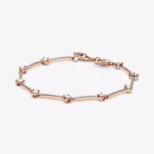 (imagen para) Pulsera Barras Pandora de Pavé Brillante - 589217C01