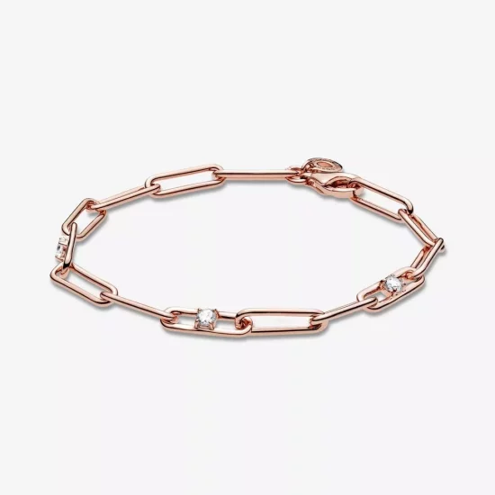 (imagen para) Pulsera de Cadena Pandora de Eslabones y Gemas - 589177C01