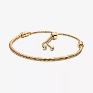 (imagen para) Pulsera Pandora Moments Cadena de Serpiente con Cierre Deslizante - 569652C01