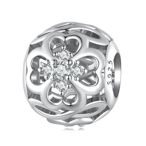 Charm estilo Pandora con corazón infinito - BSC664 Charm estilo Pandora con corazón infinito - BSC664
