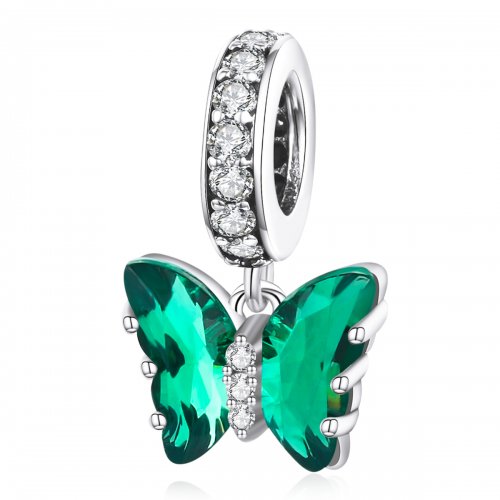 Hermosa mariposa estilo PANDORA - BSC423-GN
