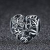 Charm de jardín de plata estilo Pandora con diseño de lluvia - SCC155