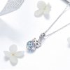 Dije de búho perpetuo de plata estilo Pandora - SCC1124