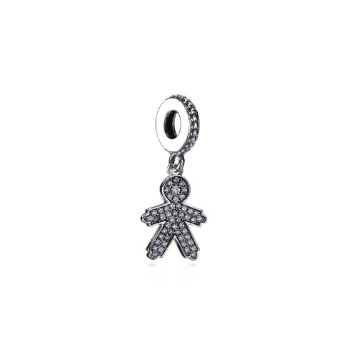 Charm colgante en plata de ley Niño PANDORA