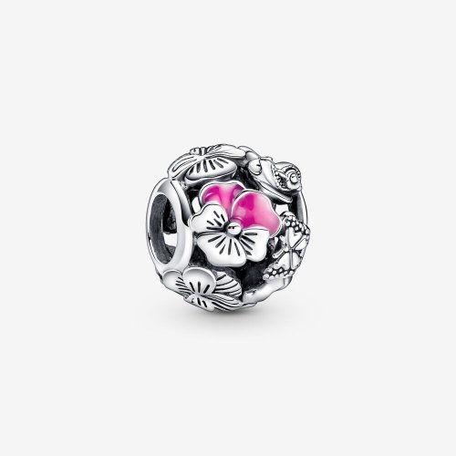 Charm de Amigos de Flores de Pensamiento de PANDORA - 790759C01