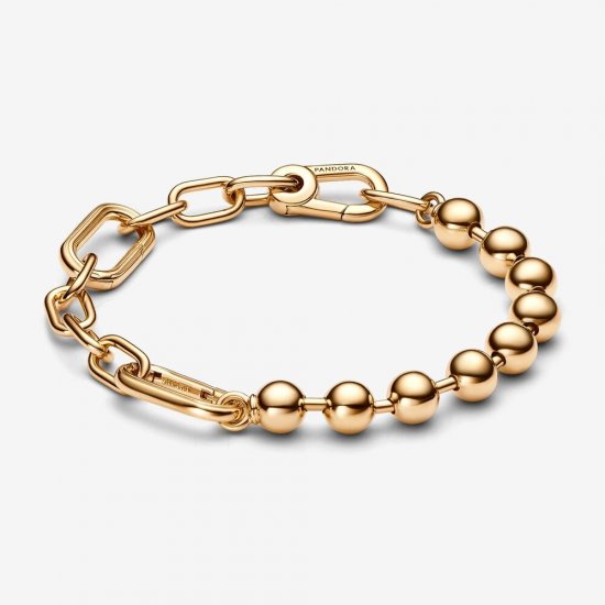 Pulsera de Eslabones Link y Cuentas Metálicas Pandora ME - 562793C00 - Haga click en la imagen para cerrar
