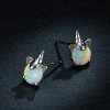 Aretes de unicornio lindo plateado estilo Pandora - SCE737
