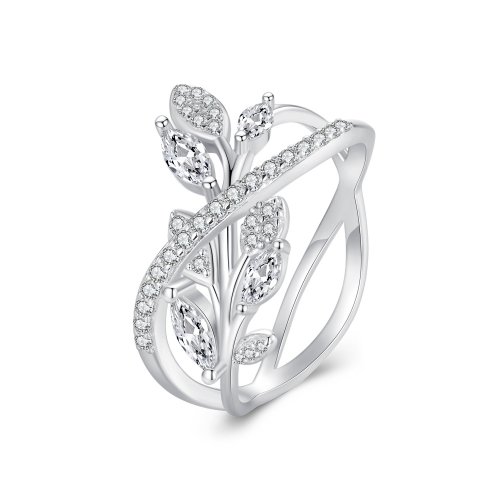 Anillo de estilo Pandora con símbolo infinito - BSR453
