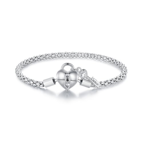 Anillo con estilo Pandora y diseño de diamantes - SCR943
