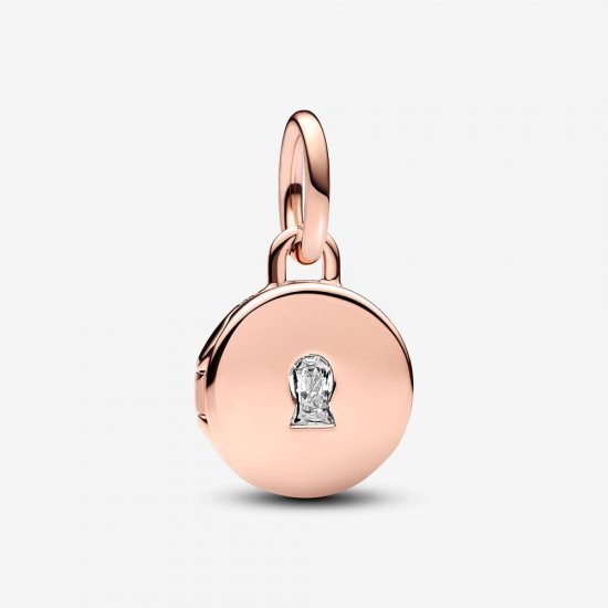 Charm Colgante Pandora Medalla Grabable que se abre - 783066C01 - Haga click en la imagen para cerrar