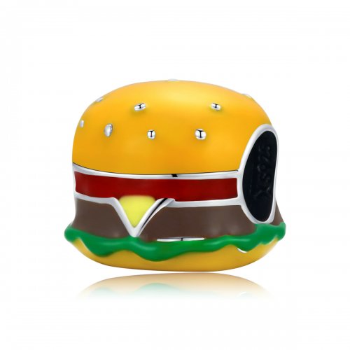 Charm de hamburguesa gourmet al estilo Pandora - SCC2014