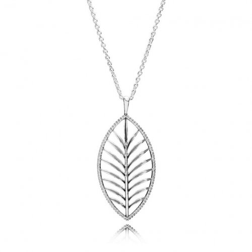 Collares con colgante en plata de ley Palmera tropical PANDORA