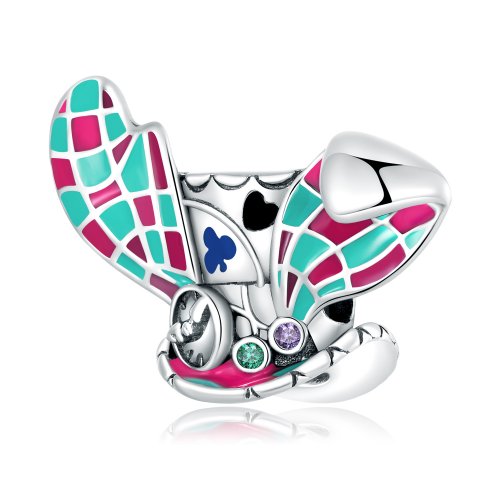 Encanto de sombrero mágico con orejas de conejo estilo Pandora - SCC2243