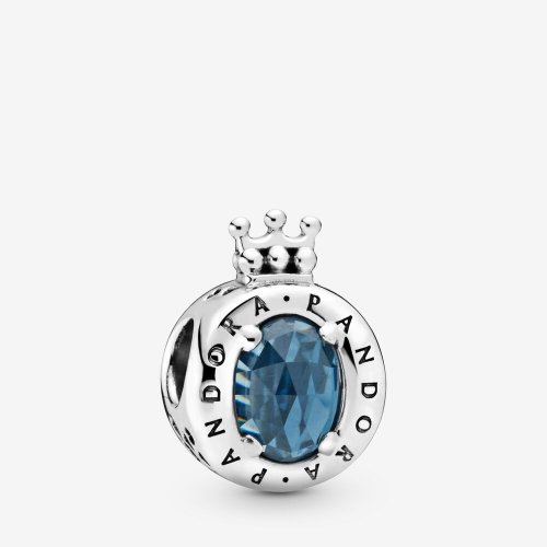 Charm Corona Pandora O Azul resplandeciente - 798266NMB