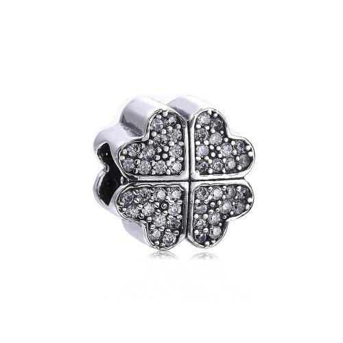 Charm en plata de ley Trébol PANDORA