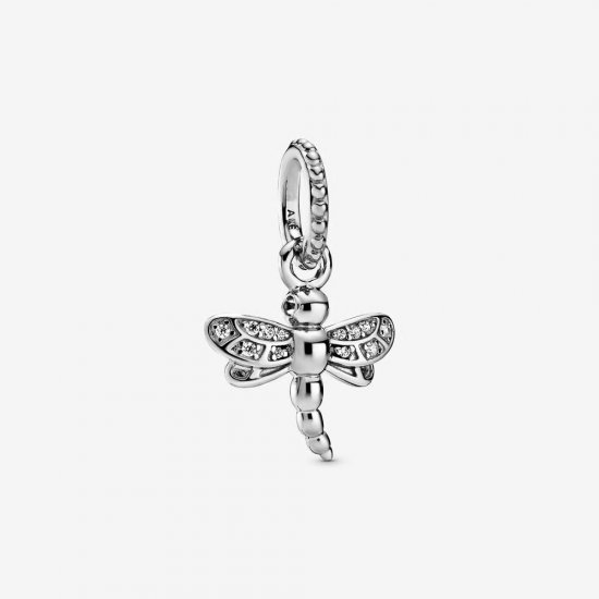 Colgante PANDORA de Libélula Brillante - 388803C02 - Haga click en la imagen para cerrar