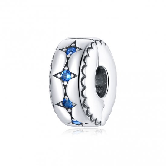Clip Estilo Pandora con Estrellas - BSC443 - Haga click en la imagen para cerrar