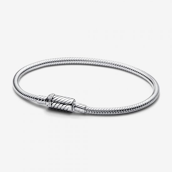 Pulsera de cadena Pandora de serpiente con cierre deslizante magnético fácil de cerrar - 590122C00 - Haga click en la imagen para cerrar