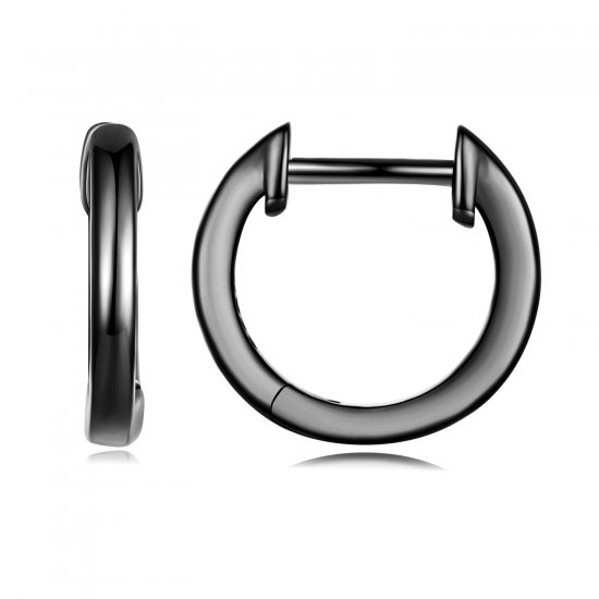 Pendientes sencillos estilo PANDORA - SCE808-D - Haga click en la imagen para cerrar