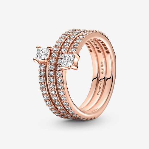 Anillo de triple espiral PANDORA - 180051C01