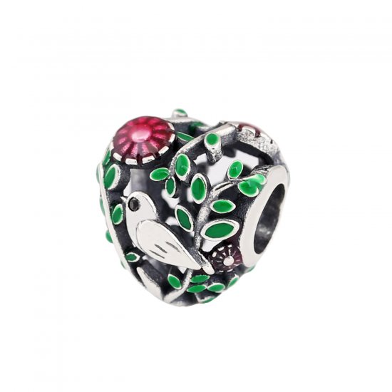 Charm PANDORA en plata de ley Pájaro de primavera P-D-2631 - Haga click en la imagen para cerrar