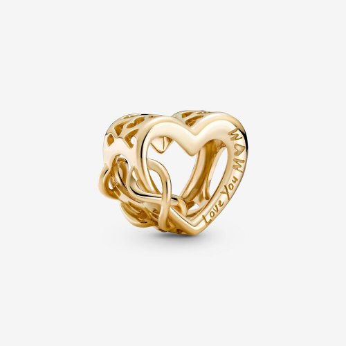 Charm PANDORA "Te quiero mamá" corazón infinito - 759515C00