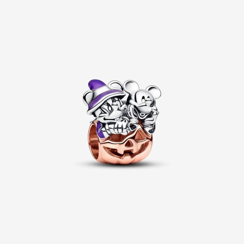 Charm Pandora Calabaza de Halloween de Mickey Mouse & Minnie Mouse de Disney - 782816C01