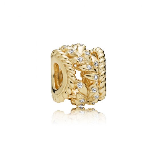 Charm en PANDORA Shine Deslumbrante Remolino de Espigas - Haga click en la imagen para cerrar